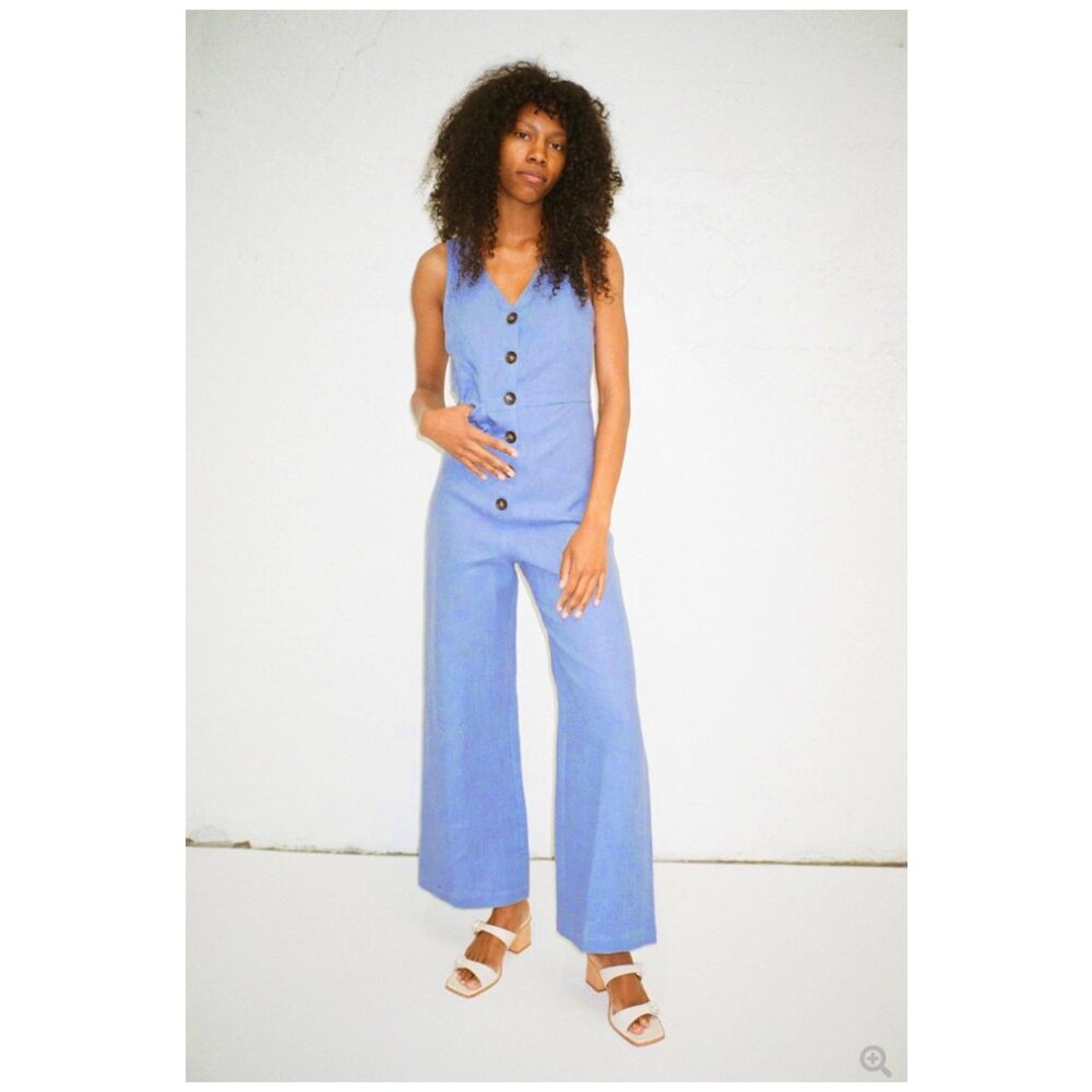 Paloma Wool - Linen Jumpsuit - Sz 38